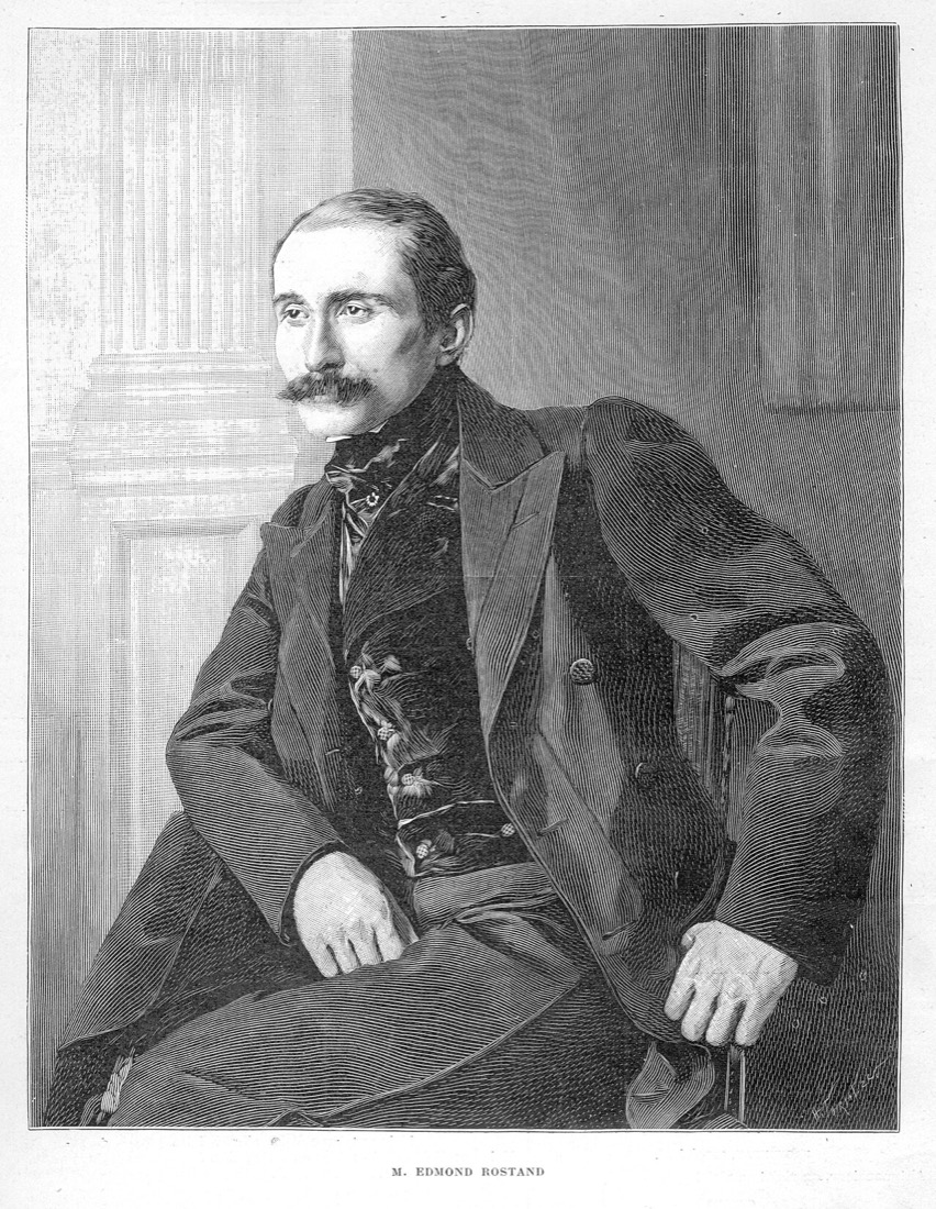 Photograph of Edmond Rostand, 1898
